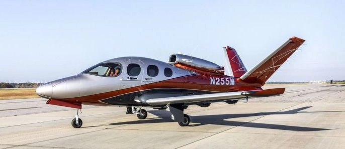 Aviões executivos. Cirrus Vision Jet.