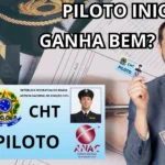 a imagem mostra um banner com um piloto iniciante apontando para o dinheiro e sua cht em destaque