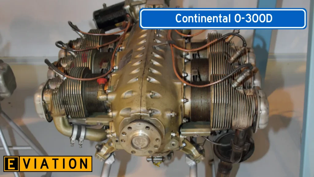Continental O-300D piston engine