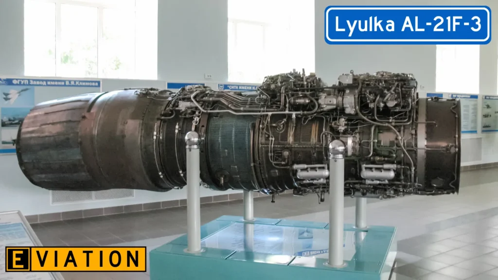 Lyulka AL-21F-3 afterburning turbojet engine
