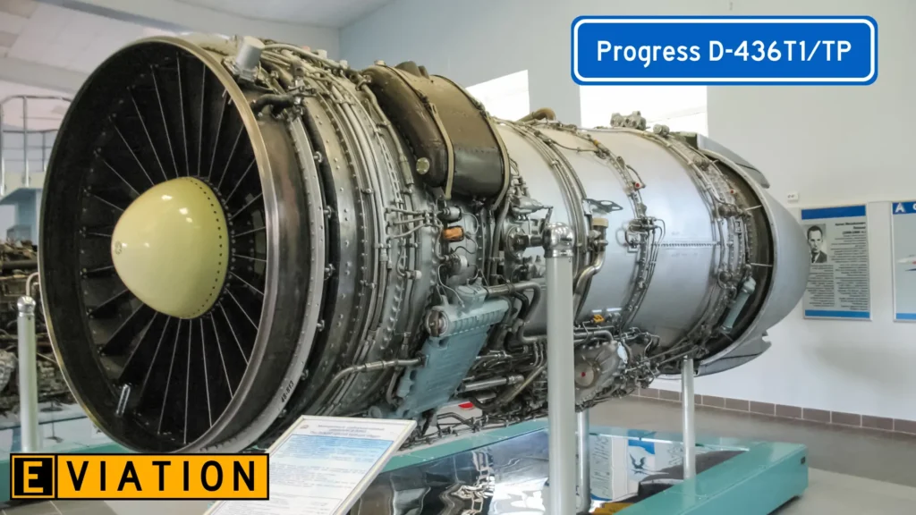 Progress D-436T1TP turbofan engine
