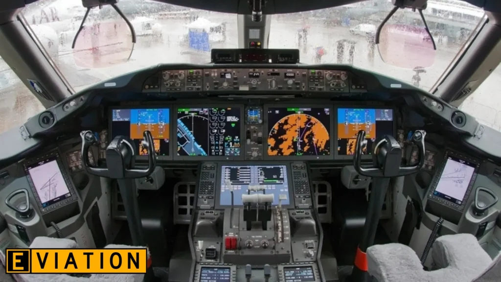 Boeing 787 Dreamliner Cockpit