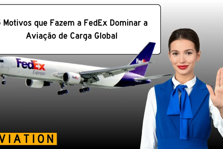 5 Motivos que Fazem a FedEx Dominar a Aviação de Carga Global
