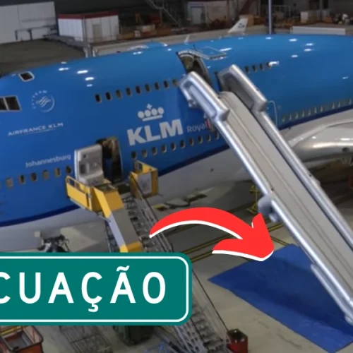 Evacuação de Emergência dos Aviões