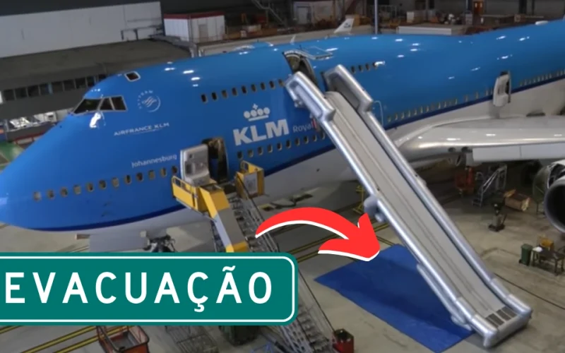 Evacuação de Emergência dos Aviões