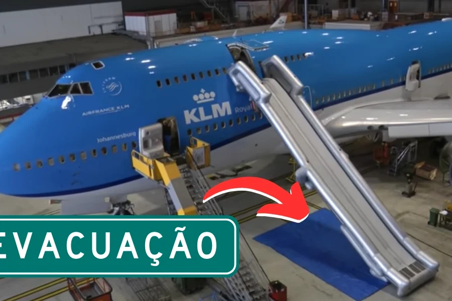 Evacuação de Emergência dos Aviões