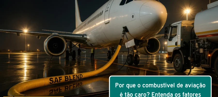 Por que o combustível de aviação é tão caro? Entenda os fatores
