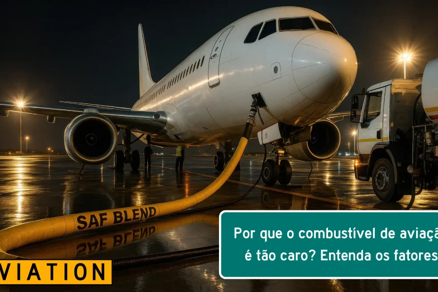 Por que o combustível de aviação é tão caro? Entenda os fatores