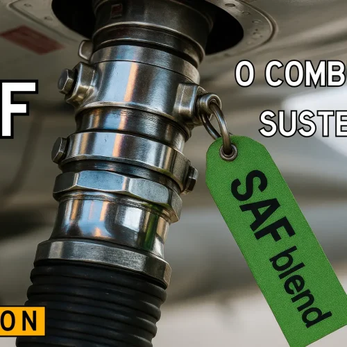 SAF: O Combustível Sustentável que Mudará a Aviação