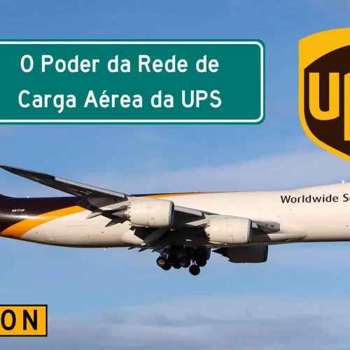 8 Números que Provam o Poder da Rede de Carga Aérea da UPS