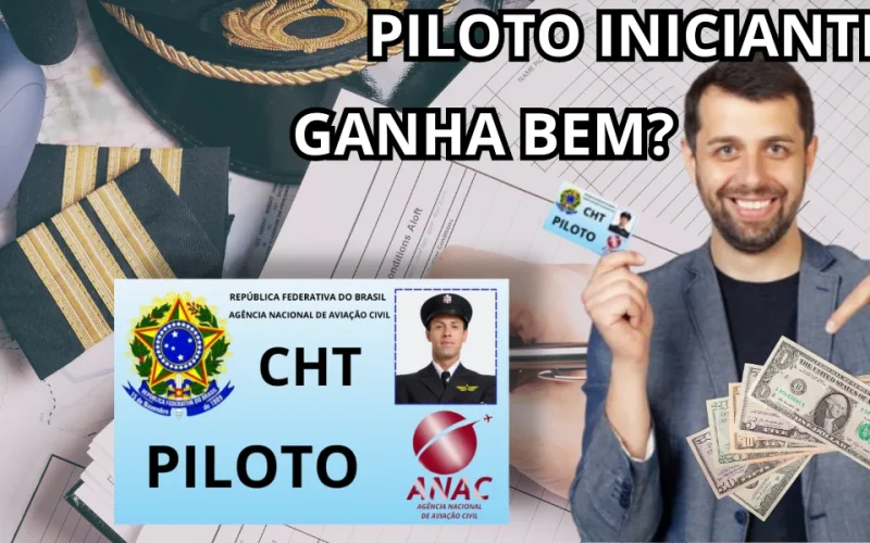 Piloto Iniciante. Como ganhar dinheiro.